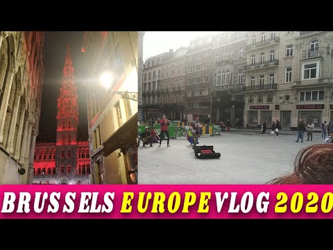 Europe Brussels Grand Place Belguim | Most Beautiful Square View Vlog 2020