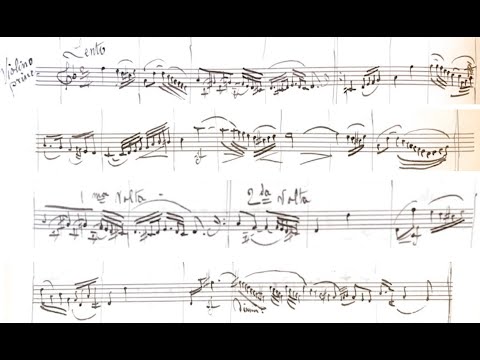 Henri Vieuxtemps, Zigeunerweisen op. 40a, Gina-Sophie Gaebelein (Viol., 16) - incl. Autograph