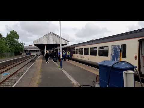 The 13 41 EMR Service at Skegness with a two Class 153s & a Class 156