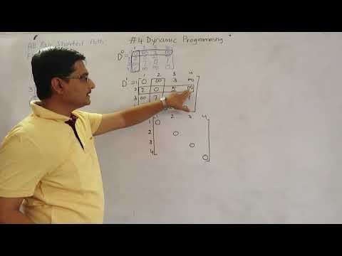4.2 Dynamic Programming - All Pair Shortest Path - Floyd's Algorithm