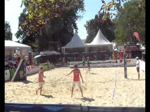 WeflyhighBeachteam Xandi Huber & Robin Seidl ÖMS Marchegg Viertelfinale Sieg.wmv