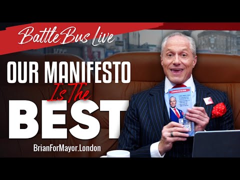 私たちのマニフェストは最高です!??私たちの50ページのマニフェストは、ロンドンの未来の青写真です! (OUR MANIFESTO IS THE BEST! ??OUR 50-PAGE MANIFESTO IS A BLUEPRINT FOR LONDON'S FUTURE!)
