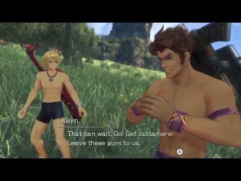 Xenoblade Chronicles Definitive Underwear Edition - All Chapter 4 Cutscenes