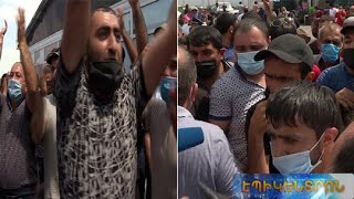 Բազմամարդ ցույց Մեյմանդարի շուկայում.գյուղացիները հրաժարվել են կատարել պարետի որոշումը