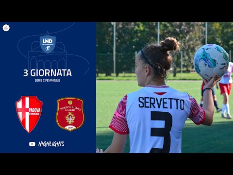 Calcio Padova Femminile - Portogruaro Calcio Femminile || Highlights 3^ Giornata Serie C 2022/23