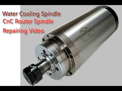 Problem fixing and repair the spindle for cnc router machine
