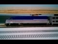 7 Car N Scale VRE Train 