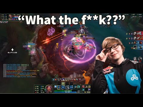 Sneaky Shows How OVERPOWERED The New Champ Nilah Is!!