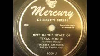 Albert Ammons   Deep In The Heart Of Texas Boogie   Mercury 5009