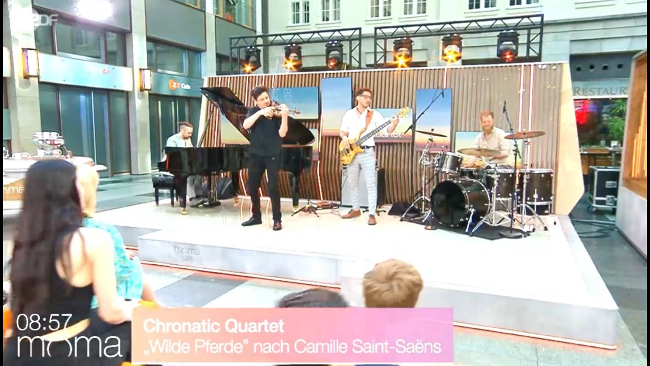 Chronatic Quartet live im ZDF MoMa