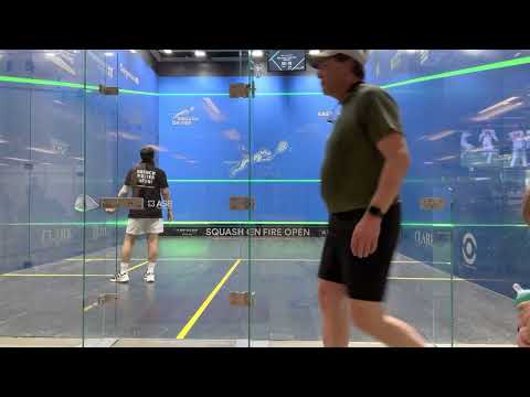 Squash on Fire Invitational - Quarter Final vs Ben McCabe - Game 1 of 4 - 11/19/22