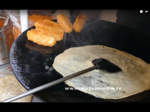 How To Make Veg Frankie | Veg Frankie Recipe | Roadside Frankie Center street food