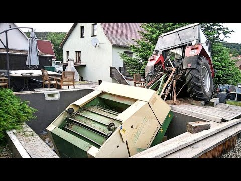 John Deere Tractor Accident Stupid Tractor Moments That Were Captured On Camera It's Hard To Believe