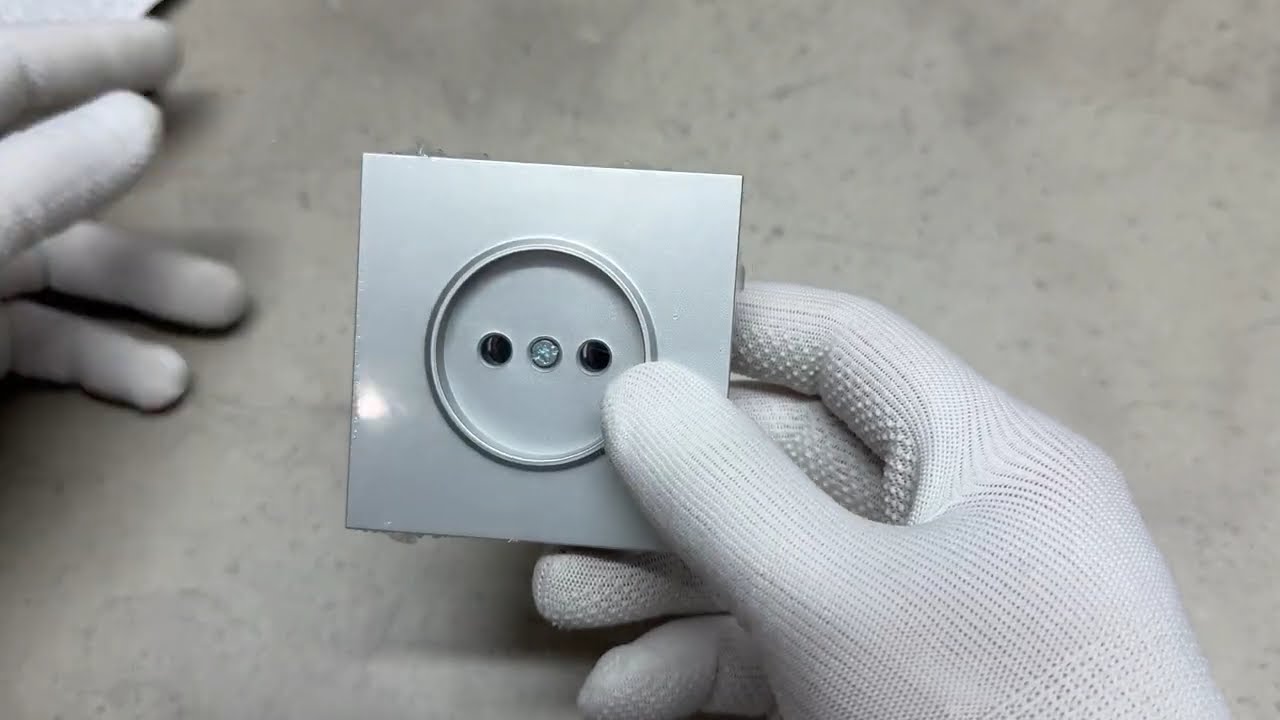 Розетка без заземления, механизм серебро 16А Soft ER111-S ARDERO (без рамки) 80794