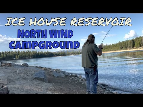 El Dorado National Forest Fishing Ice House Reservoir Camping North Wind Campground #crystalbasin