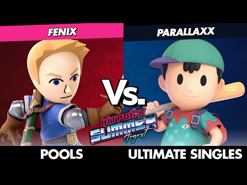 Hitpoint Summer: August POOLS - Fenix (Mii Swordfighter) Vs. Parallaxx (Ness) SSBU