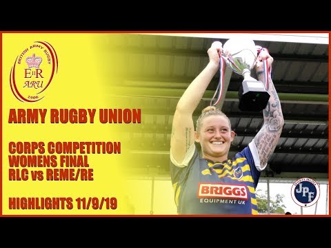 RLC vs REME/RE - Women's Corps Competition Final Highlights 11-9-19