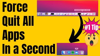 How to Force Quit All Apps on Mac At Once in a Second in 2024