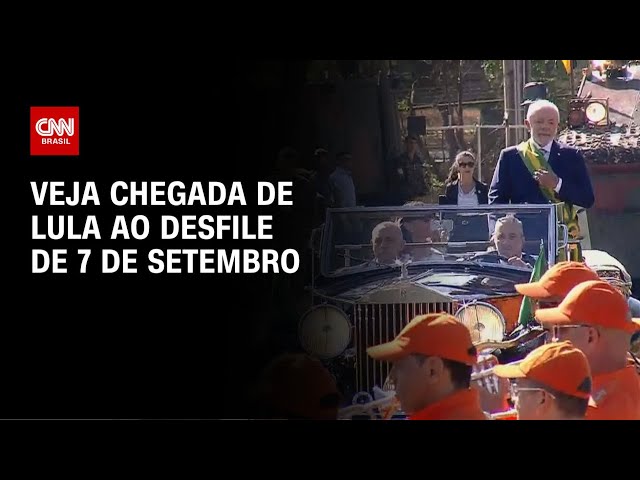 Lula participa de desfile de 7 de Setembro; veja | AGORA CNN