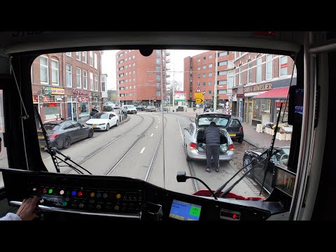 4K Cabview Tram 12 The Hague | Duindorp - Rijswijkseplein | GTL8