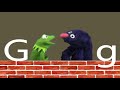 Classic Sesame Street Kermit And Grover On The Letter G Preview 60fps