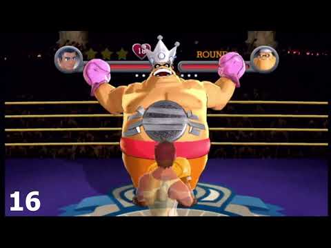 Strongest Attacks From Opponents Ranked by Amount of Damage | Punch-Out!! Wii