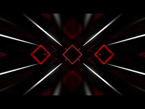 Red White Strobe Neon Rhythm Tunnel Background VJ Loops in 4k
