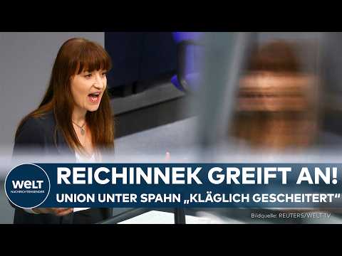 RICHTERWAHL: Linke-Politikerin Heidi Reichinnek macht Union für Chaos im Bundestag verantwortlich
