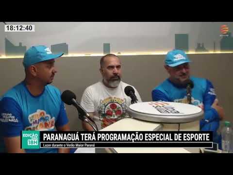 Paranaguá recebe programação gratuita de esporte e lazer no Verão Maior Paraná