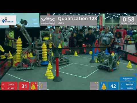 2018 VRC Arts Q128 - 2560S 6109C vs 86868R 3118B - 72 to 110