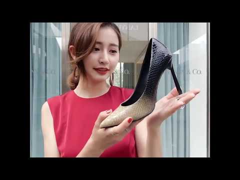 Pointed stiletto a high heel for you