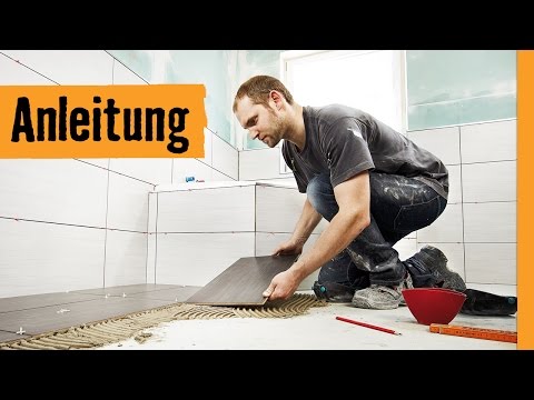 Bodenfliesen verlegen | HORNBACH Meisterschmiede