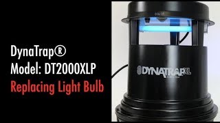 DT2000XLP   Replacing the Light Bulb