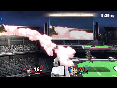 Smash Grounds Arena: FartyParty (Lucina) 0-1 Kau Kau (Dr. Mario)