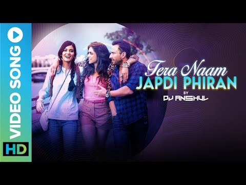 Tera Naam Japdi Phiran (Remix) | DJ Anshul | Saif Ali Khan & Deepika Padukone | Pritam | Cocktail