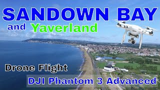 Yaverland, Sandown Bay from the air. DJI Phantom 3 Advanced