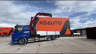 Camion pianale Volvo FM 450 6x4*4 HYDRODRIVE HMF 1820-K5 / 1267 PTO HOURS / PLATFORM in vendita - Immagine 5 | Autoline IT Camion pianale Volvo FM 450 6x4*4 HYDRODRIVE HMF 1820-K5 / 1267 PTO HOURS / PLATFORM | Immagine 5 - Autoline