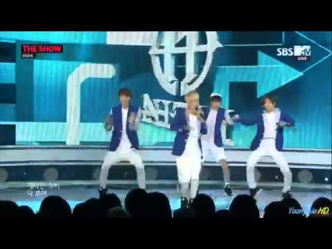 [LIVE_HD] 140923 HIGH4 (하이포) Headache (뱅뱅뱅) @SBS The Show