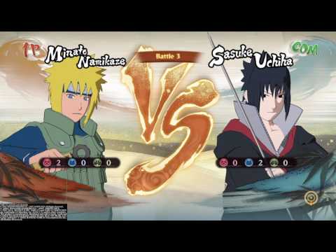 Jonin Minato Showcase| Ninja Storm 4 character showcase