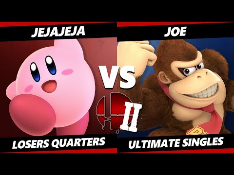 Back in Blood 2 Losers Quarters - JeJaJeJa (Kirby) Vs. Joe (Donkey Kong, Brawler) SSBU Ultimate Tour