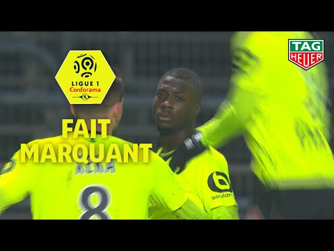 Rush enorme de Pépé qui rejoint Mbappé et Sala avec 12 buts! Ligue 1 Conforama / 2018-19