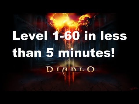 Diablo 3 Level 1-60 in less than 5 minutes!