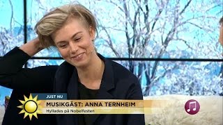 Anna Ternheim: &quot;Jag har nog aldrig varit så nervös&quot; - Nyhetsmorgon (TV4)
