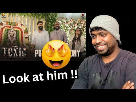 #TOXIC Pooja Ceremony Reaction - Rocking Star Yash | Geetu Mohandas | M.O.U | Mr Earphones