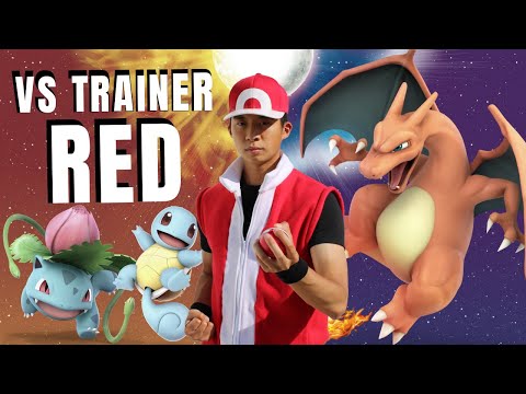 VS POKÉMON TRAINER RED (In Real Life!)
