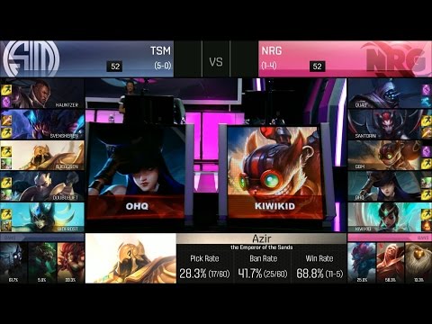 NRG vs TSM Game 2 Highlights - NRG ESPORTS vs TEAM SOLOMID NA LCS Week 3 Summer 2016
