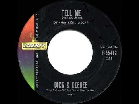 1962 HITS ARCHIVE: Tell Me - Dick & Deedee