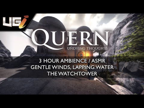 Quern Undying Thoughts │ Ambience, ASMR │ Gentle winds, Lapping water, The Watchtower