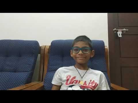 Navaneeth Krishnan singing "Amma mazhakkaarinu"