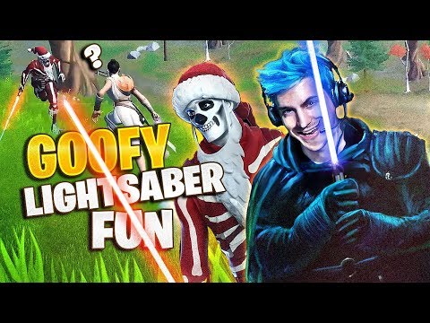 GOOFY LIGHTSABER GAME!- フォートナイト バトルロイヤル (GOOFY LIGHTSABER GAME! - Fortnite Battle Royale)